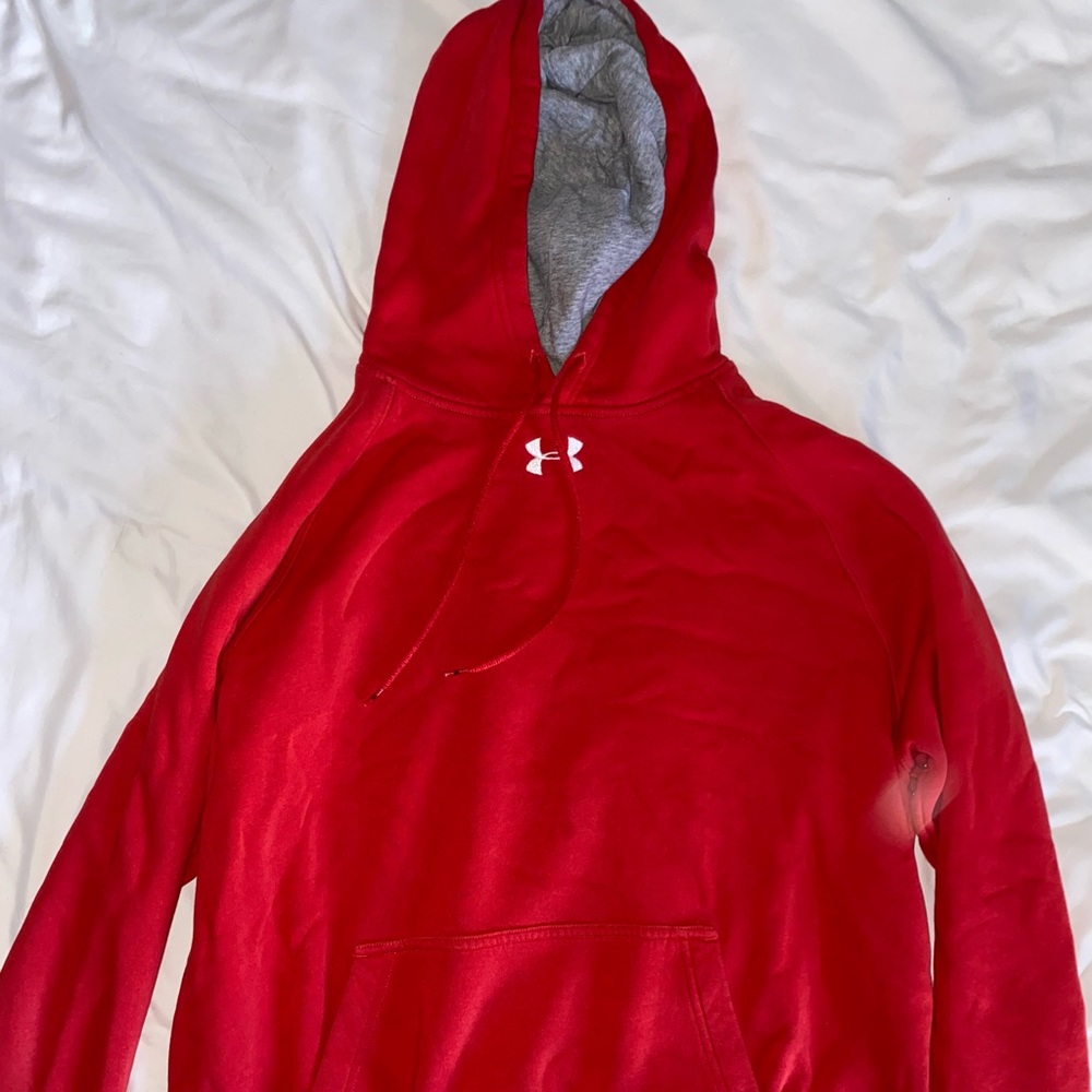 Under Armour Red Sweatshirt Men’s Size M
